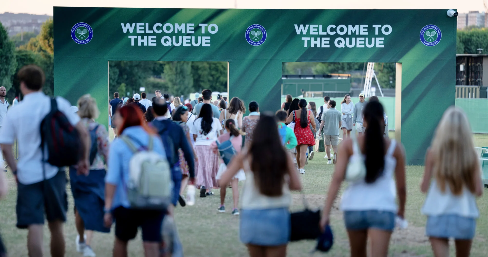 Wimbledon queue 